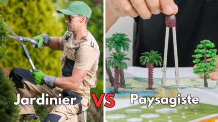 jardinier paysagiste différences