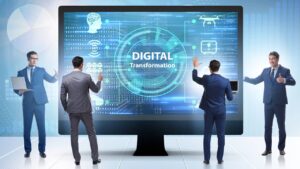 digital transformation grand ecran tactile